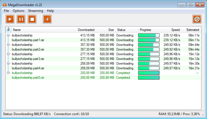 mega file downloader